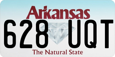 AR license plate 628UQT