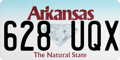AR license plate 628UQX