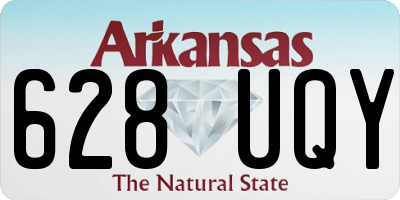 AR license plate 628UQY