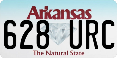 AR license plate 628URC