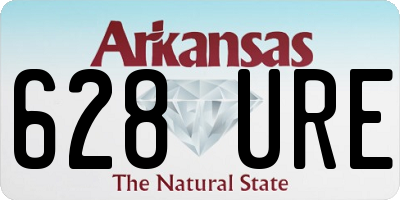 AR license plate 628URE