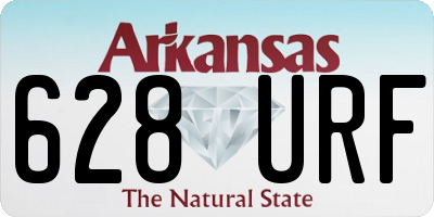 AR license plate 628URF