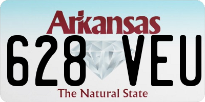 AR license plate 628VEU