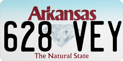 AR license plate 628VEY
