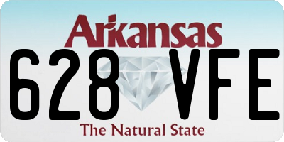 AR license plate 628VFE