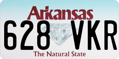 AR license plate 628VKR