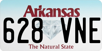 AR license plate 628VNE