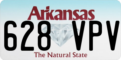 AR license plate 628VPV