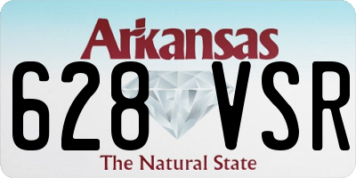 AR license plate 628VSR