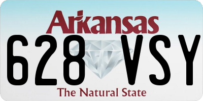 AR license plate 628VSY