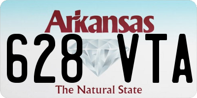 AR license plate 628VTA