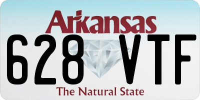 AR license plate 628VTF