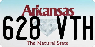 AR license plate 628VTH