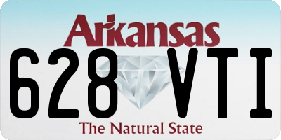 AR license plate 628VTI