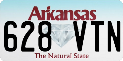 AR license plate 628VTN