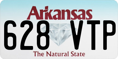 AR license plate 628VTP