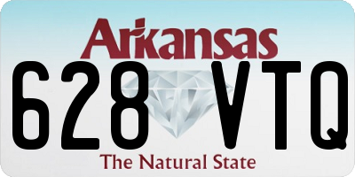 AR license plate 628VTQ