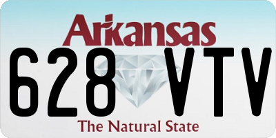 AR license plate 628VTV