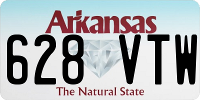 AR license plate 628VTW