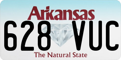AR license plate 628VUC