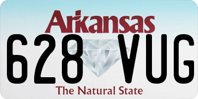 AR license plate 628VUG