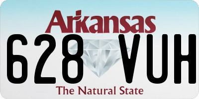 AR license plate 628VUH