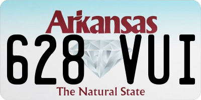 AR license plate 628VUI