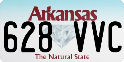 AR license plate 628VVC