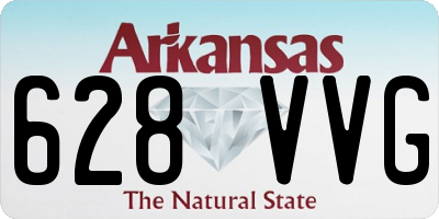 AR license plate 628VVG
