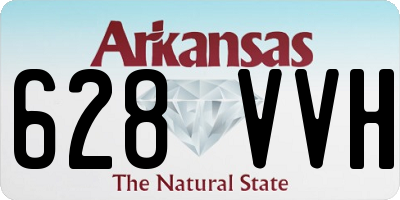 AR license plate 628VVH