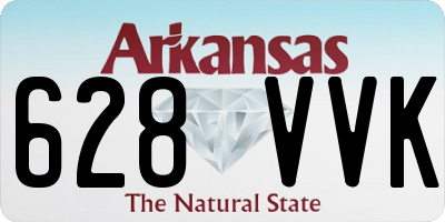 AR license plate 628VVK
