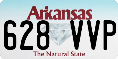 AR license plate 628VVP