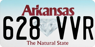 AR license plate 628VVR