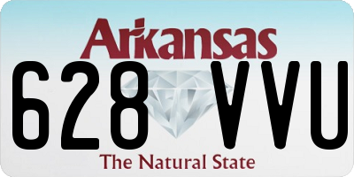 AR license plate 628VVU