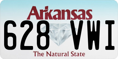 AR license plate 628VWI