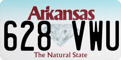AR license plate 628VWU
