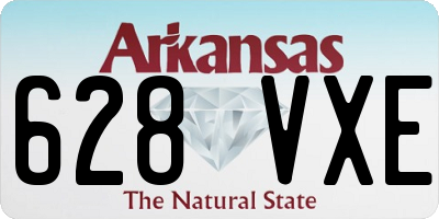 AR license plate 628VXE