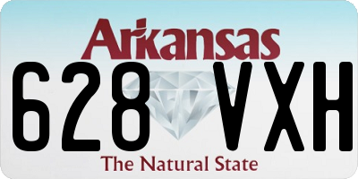 AR license plate 628VXH