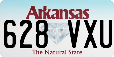 AR license plate 628VXU