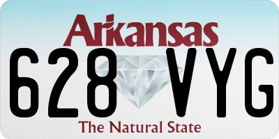 AR license plate 628VYG