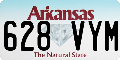 AR license plate 628VYM