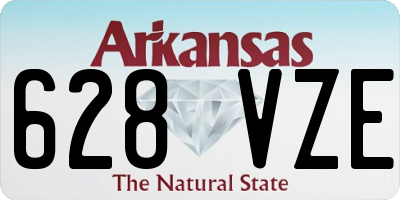 AR license plate 628VZE