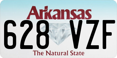 AR license plate 628VZF