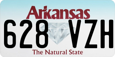 AR license plate 628VZH