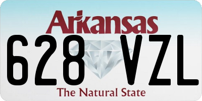 AR license plate 628VZL