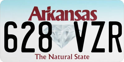 AR license plate 628VZR