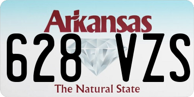 AR license plate 628VZS