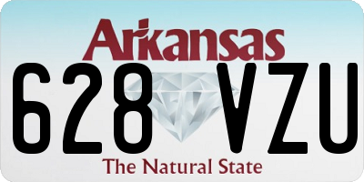 AR license plate 628VZU
