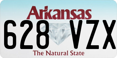 AR license plate 628VZX