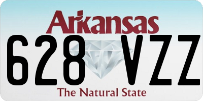 AR license plate 628VZZ
